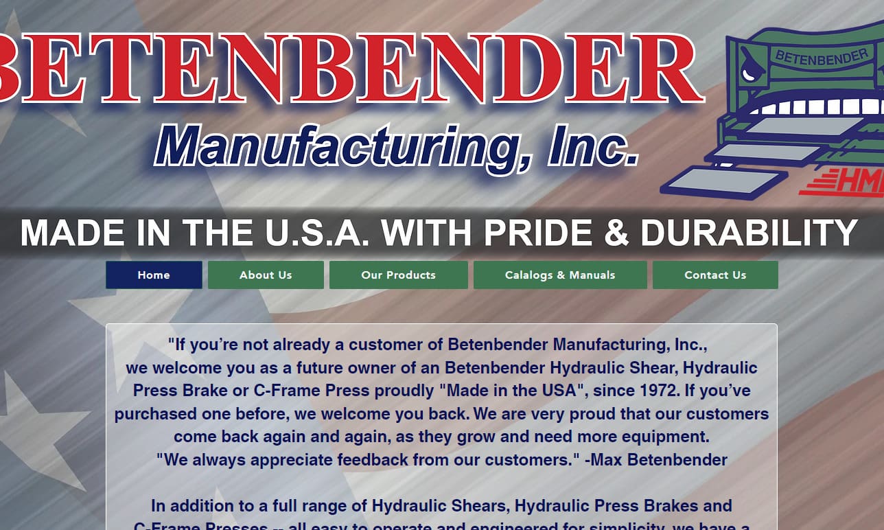 Betenbender Manufacturing, Inc.