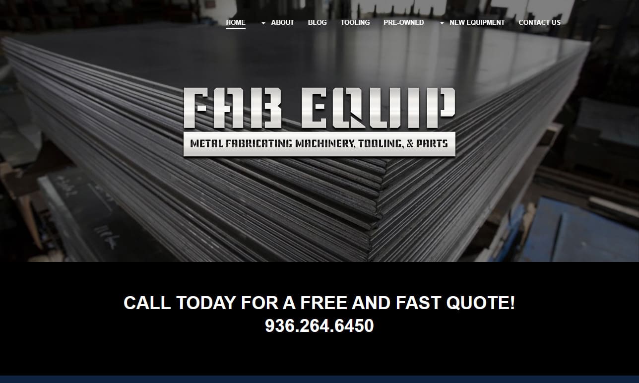 Fabricating Equipment Company, Inc.